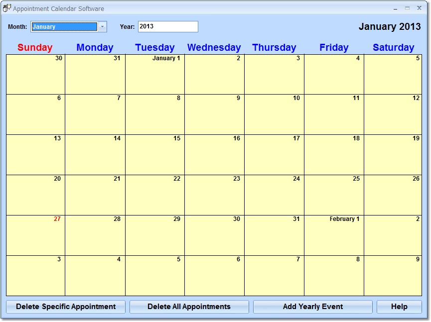 Free Web Based Calendar Programs