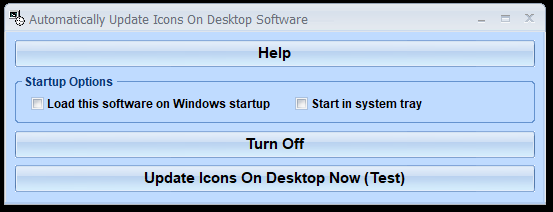 Automatically Update Icons On Desktop Software