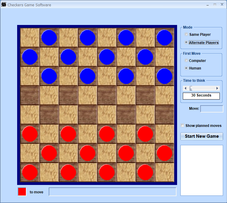 Checkers Game Software 7.0 full