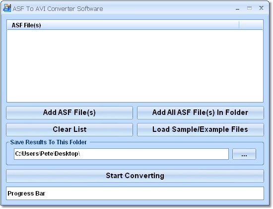 ASF To AVI Converter Software