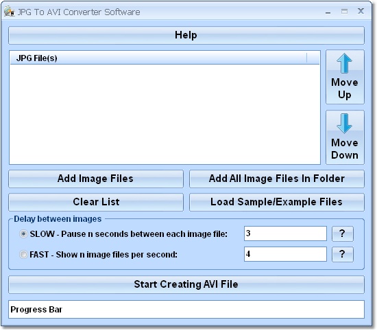 JPG To AVI Converter Software