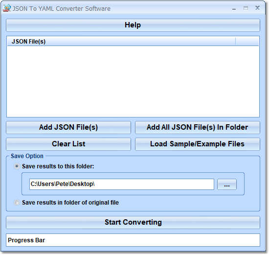 JSON To YAML Converter Software