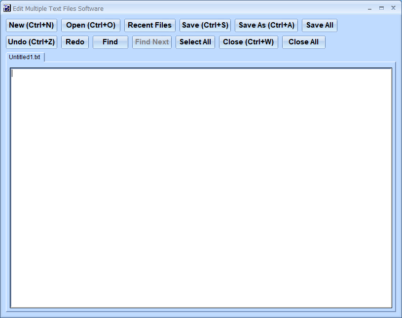Edit Multiple Text Files Software 7.0 full