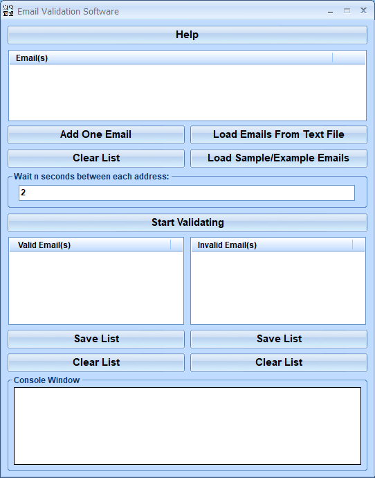 Email Validation Software 7.0 full