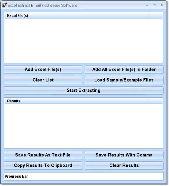 Excel Extract Email Addresses Software 7.0