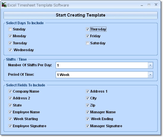 employee timesheet template. Excel Timesheet Template