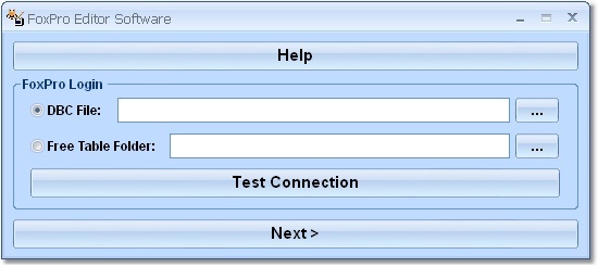 Screenshot for FoxPro Editor Software 7.0