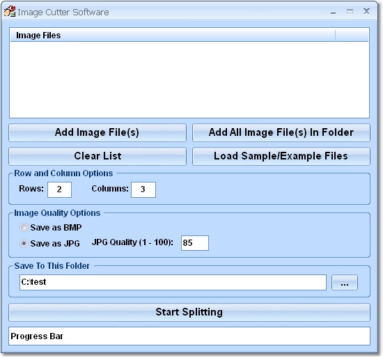 Image Cutter Software