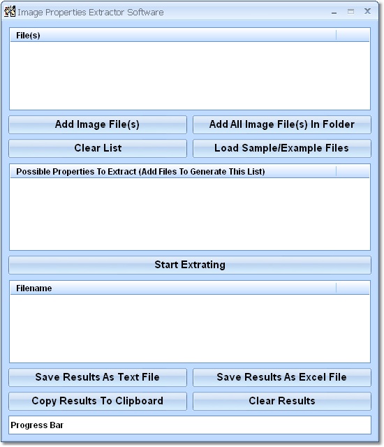 Extract image properties from PNG, JPG, etc.