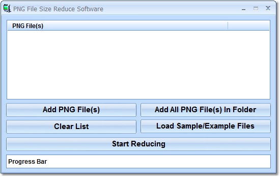 Screenshot for PNG File Size Reduce Software 7.0