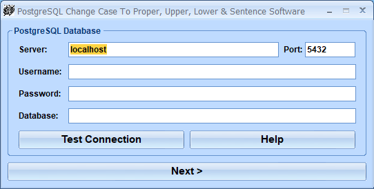 PostgreSQL Change Case To Proper, Upper, Lower & Sentence Software