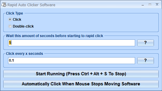 Rapid Auto Clicker Software Windows 11 download