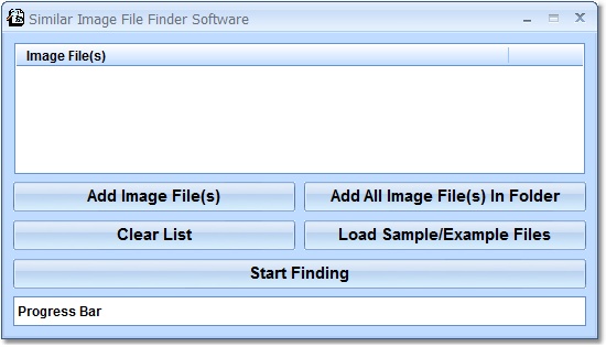Similar Image File Finder Software screen shot