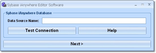 Click to view Sybase iAnywhere Editor Software 7.0 screenshot