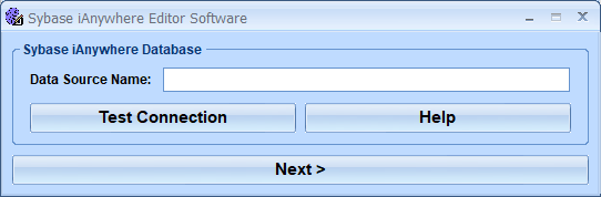 Sybase iAnywhere Editor Software