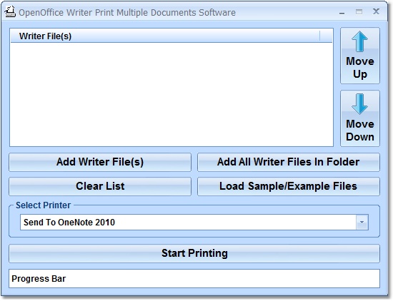 Udvalg Legitim Udtale How to Print Multiple OpenOffice Writer Files