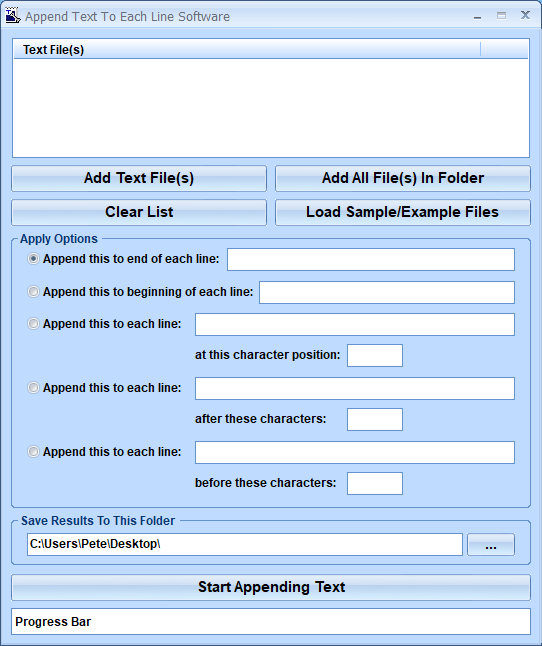 screenshot of append-text-to-each-line-software