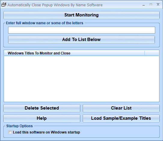 screenshot of automatically-close-popup-windows-by-name-software