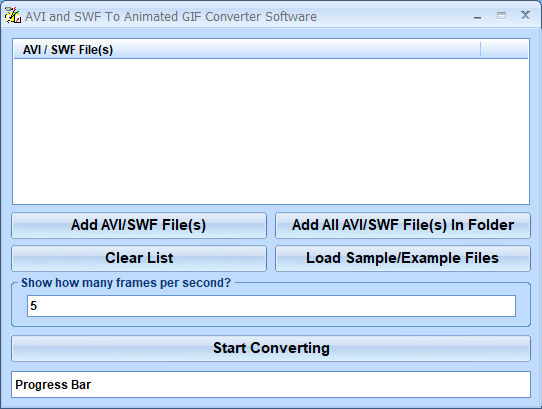 screenshot of avi-and-swf-to-animated-gif-converter-software