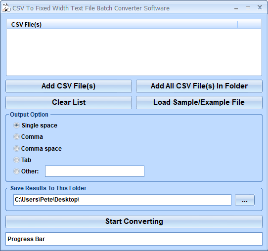 screenshot of csv-to-fixed-width-text-file-batch-converter-software