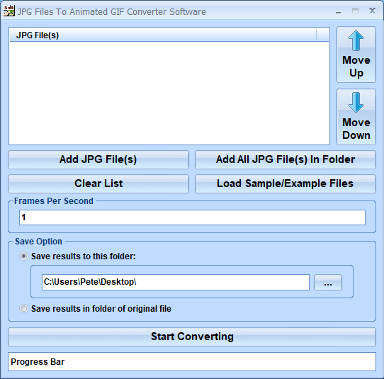 screenshot of jpg-files-to-animated-gif-converter-software