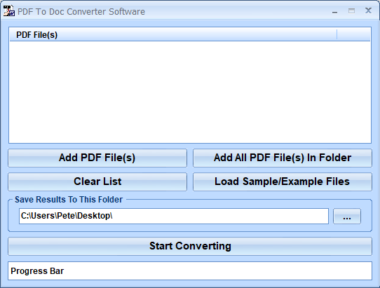 screenshot of convert-multiple-pdf-to-doc-files-software