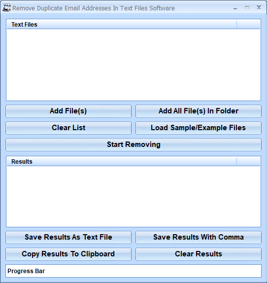 screenshot of remove-duplicate-email-addresses-in-text-files-software
