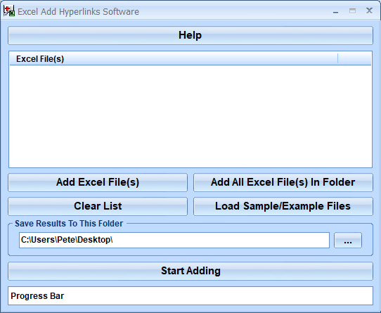 screenshot of excel-add-hyperlinks-software