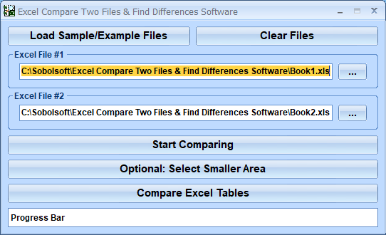screenshot of excel-compare-two-files-and-find-differences-software