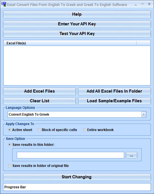 screenshot of excel-convert-files-from-english-to-greek-and-greek-to-english-software