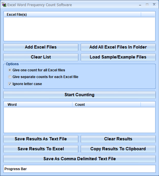 screenshot of excel-word-frequency-count-software