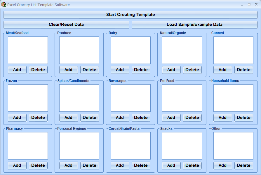 screenshot of excel-grocery-list-template-software