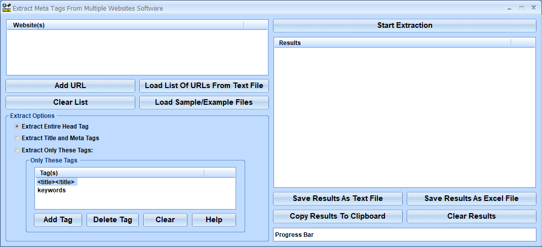 screenshot of extract-meta-tags-from-multiple-websites-software
