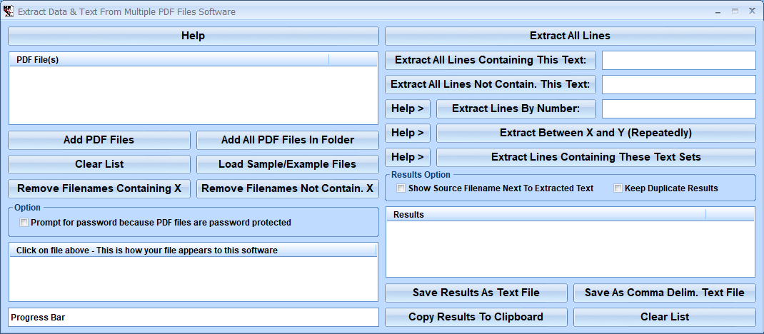 screenshot of extract-data-and-text-from-multiple-pdf-files-software