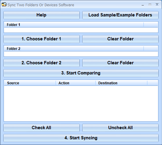 screenshot of sync-two-folders-or-devices-software