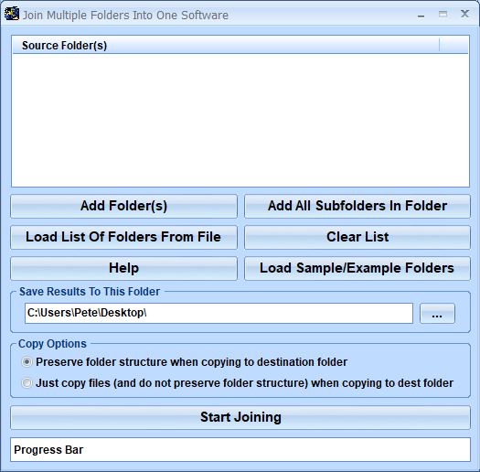 screenshot of join-multiple-folders-into-one-software