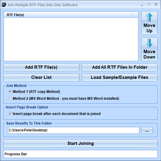screenshot of join-multiple-rtf-files-into-one-software