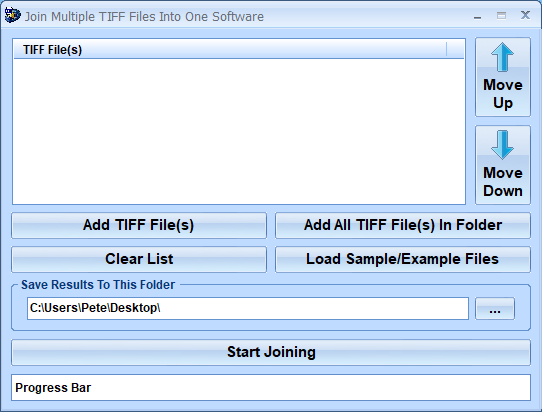 screenshot of join-multiple-tiff-files-into-one-software