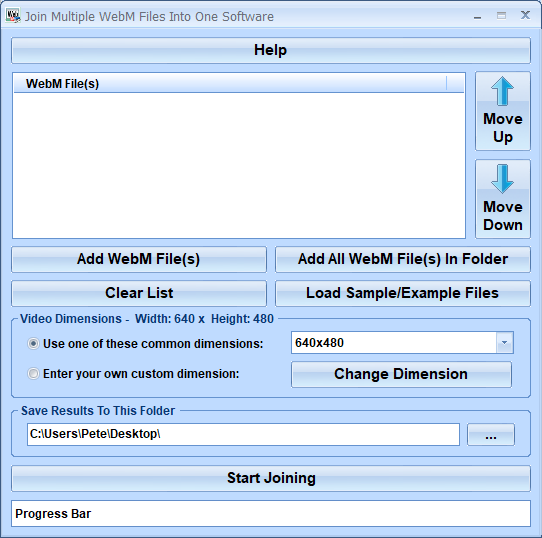 screenshot of join-multiple-webm-files-into-one-software