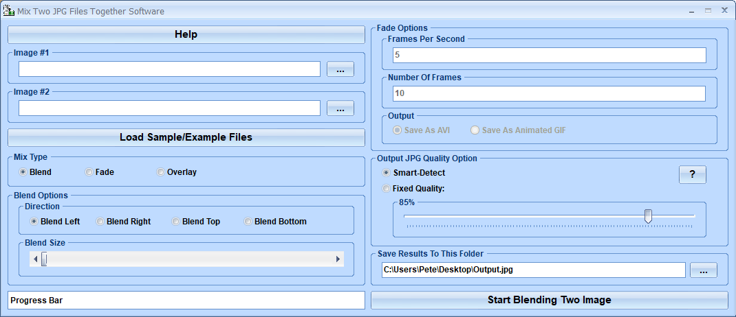 screenshot of mix-two-mp3-files-together-software