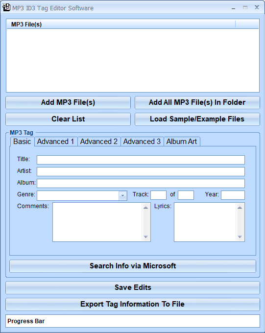 screenshot of mp3-id3-tag-editor-software