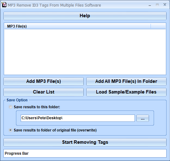 screenshot of mp3-remove-id3-tags-from-multiple-files-software