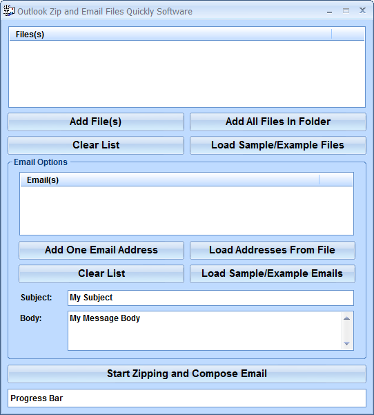 screenshot of outlook-zip-and-email-files-quickly-software