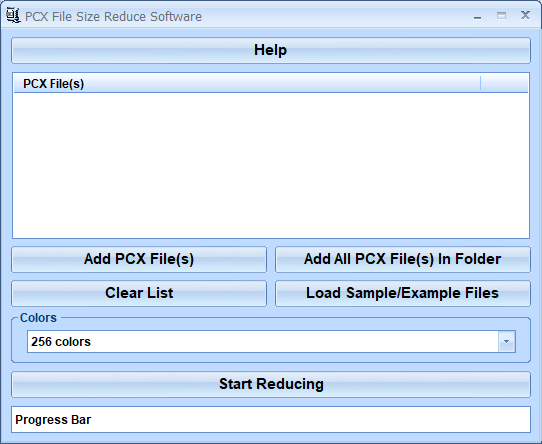 screenshot of pcx-file-size-reduce-software