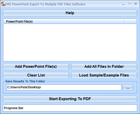 screenshot of ms-powerpoint-export-to-multiple-pdf-files-software