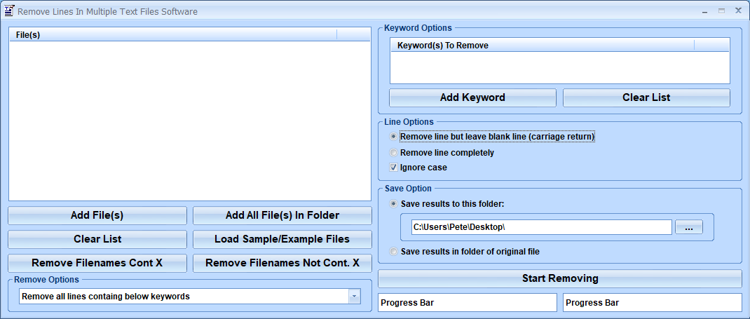 screenshot of remove-lines-in-multiple-text-files-software