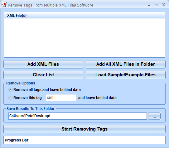 screenshot of remove-tag-xml