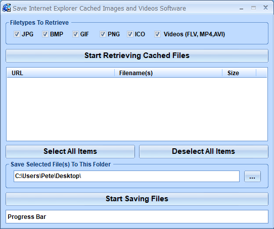 screenshot of save-internet-explorer-cached-images-and-videos-software