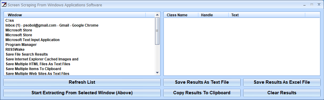 screenshot of screen-scraping-from-windows-applications-software