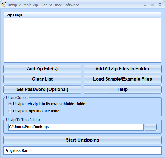 screenshot of unzip-multiple-zip-files-at-once-software